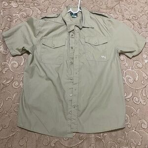 Half Sleeve Button Down